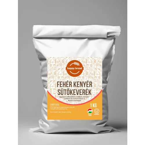 Happy Bread fehér kenyér sütőkeverék